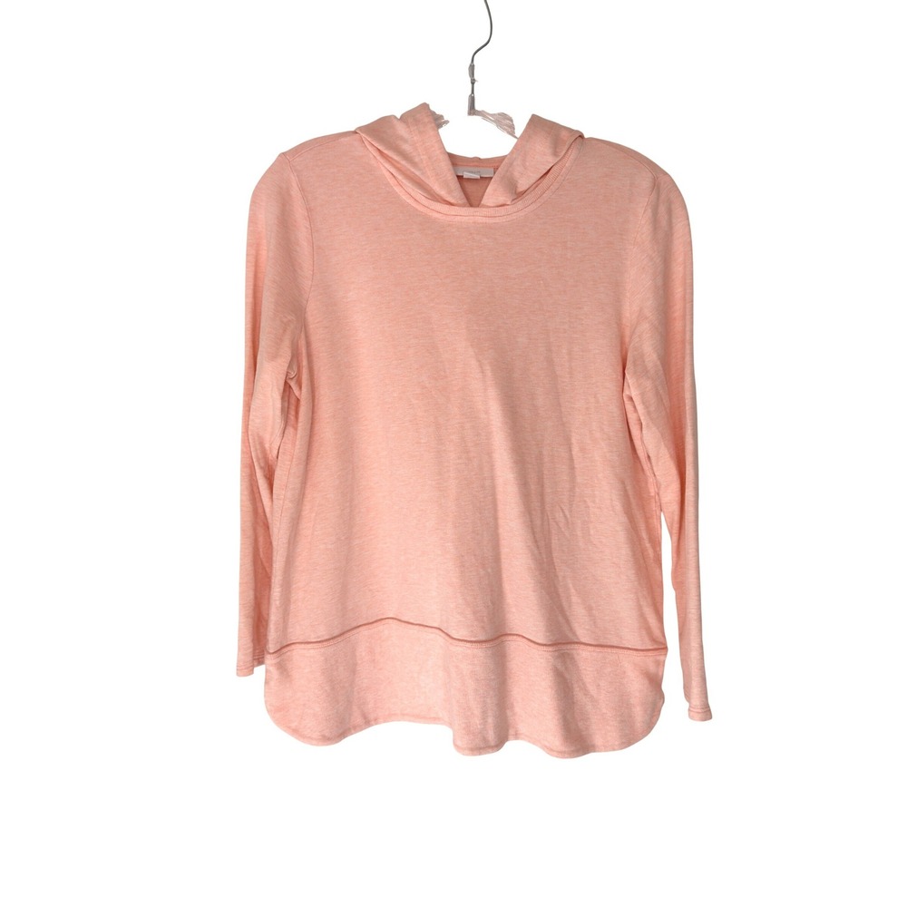 J. Jill Pure Jill Hoodie Women's Heahters Pink Stretch Casual Small Petite